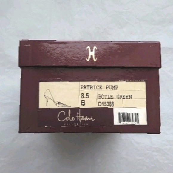 COLE HAAN Patrice Pump Bottle Green size 8.5B - Picture 7 of 7